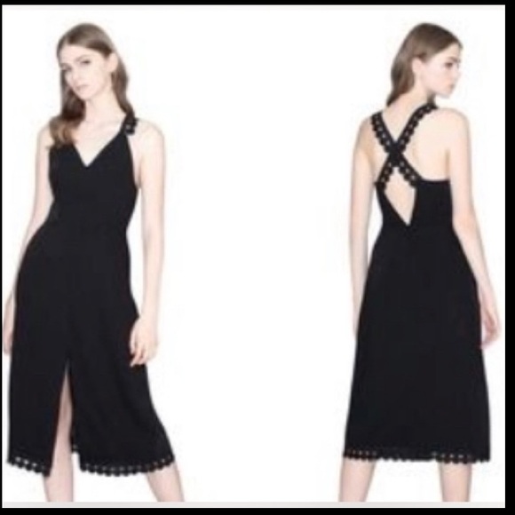 N12H Royal Suite Black Midi Dress - Picture 1 of 9